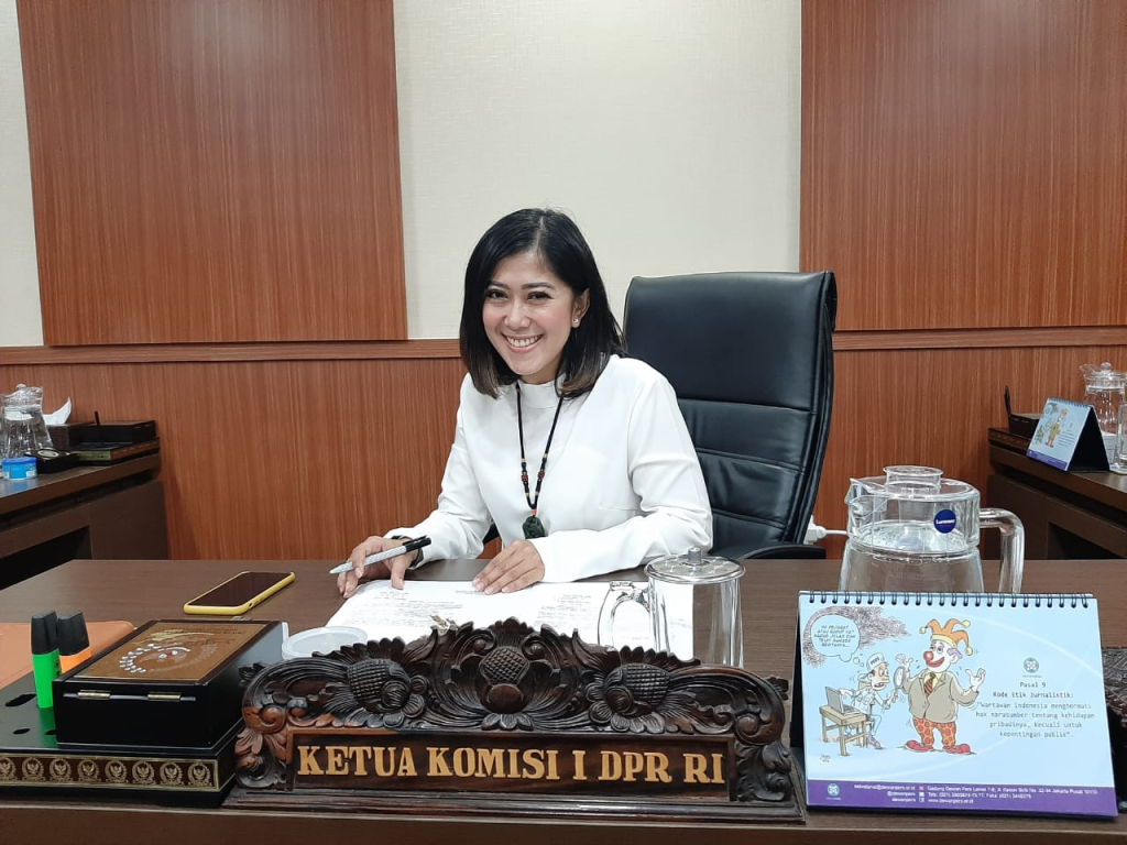 Ketua Komisi I DPR RI, Meutya Hafid, menyoroti peluang demokratisasi konten yang lebih baik dengan penyiaran berbasis 5G